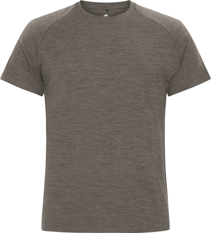 Gridarmor Men's Merino Wool Tee Dusty Olive Melange Gridarmor