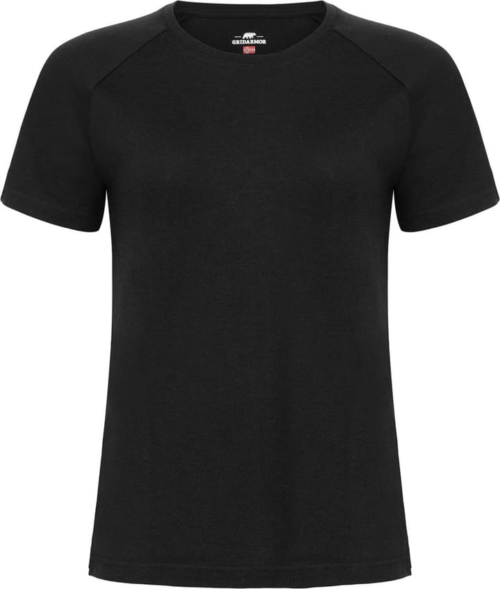 Gridarmor Women's Merino Wool Tee Black Beauty Gridarmor