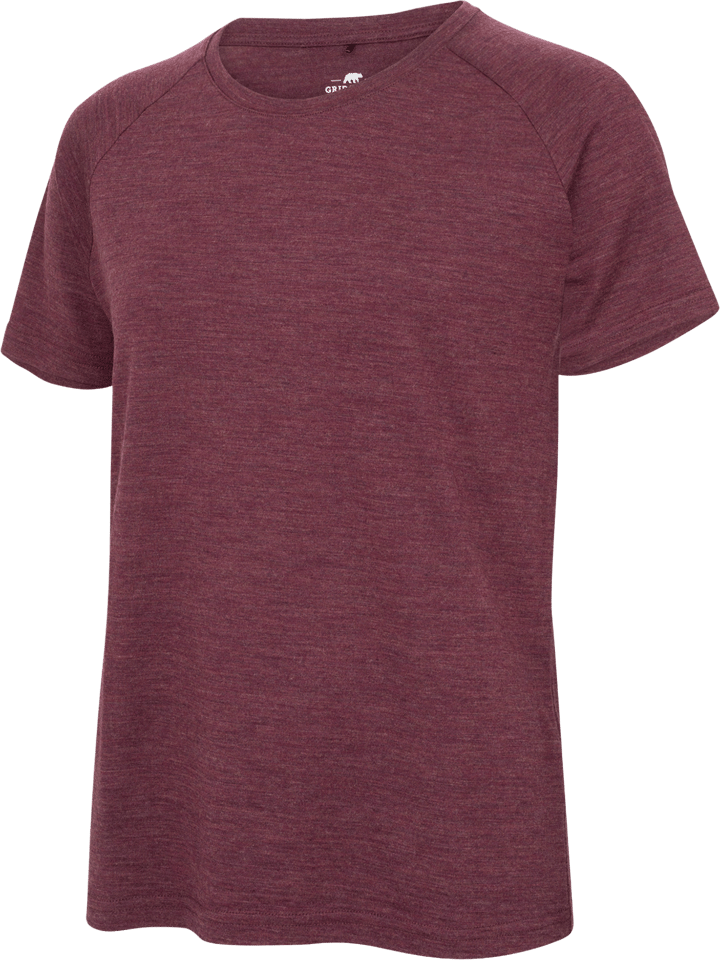 Gridarmor Women's Merino Wool Tee Fig Melange Gridarmor