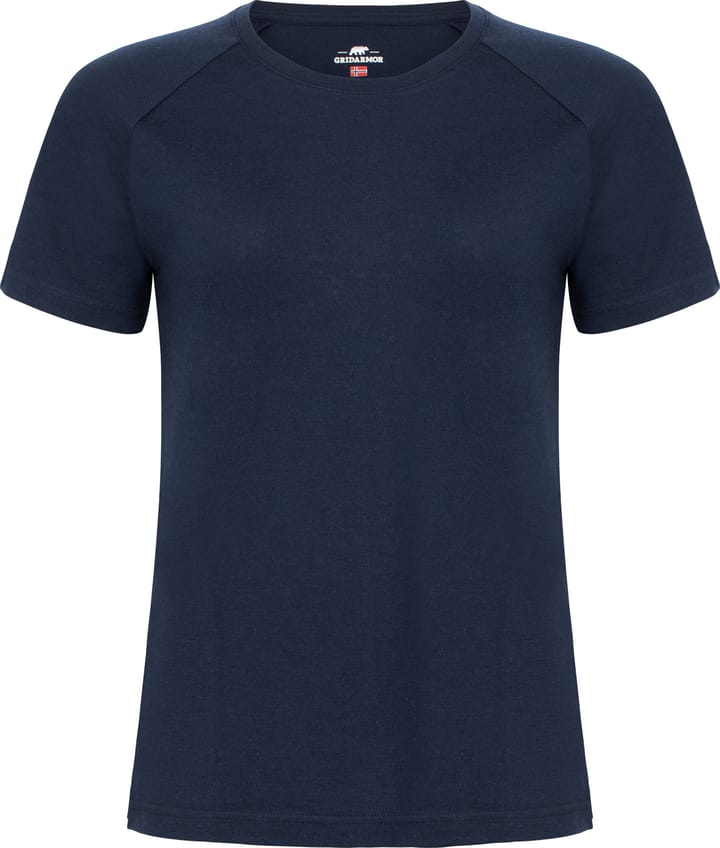 Gridarmor Women's Merino Wool Tee Navy Blazer Gridarmor
