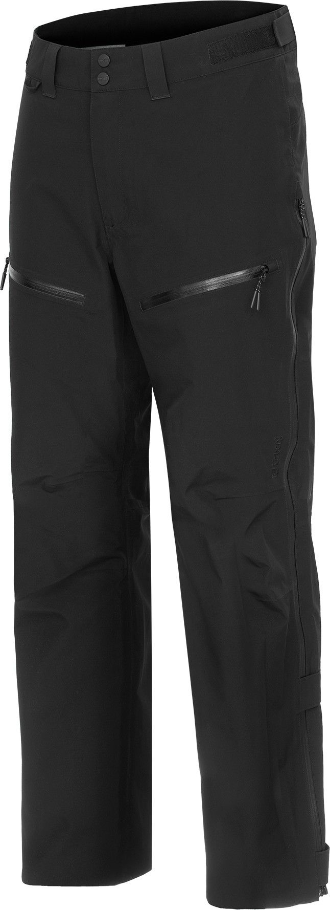 Urberg Men's 3l Shell Pant Sidezip Black Beauty Urberg