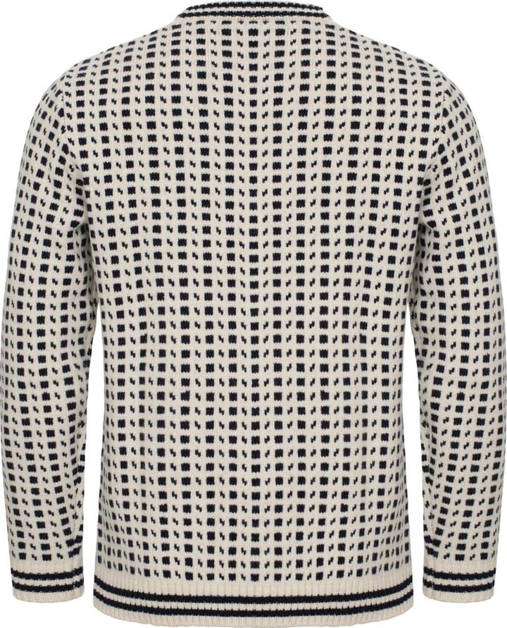 Gridarmor Men's Classic Wool Sweater Snow White Gridarmor