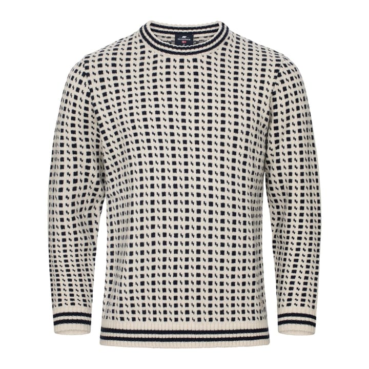 Gridarmor Classic Wool Sweater Men Snow White Gridarmor