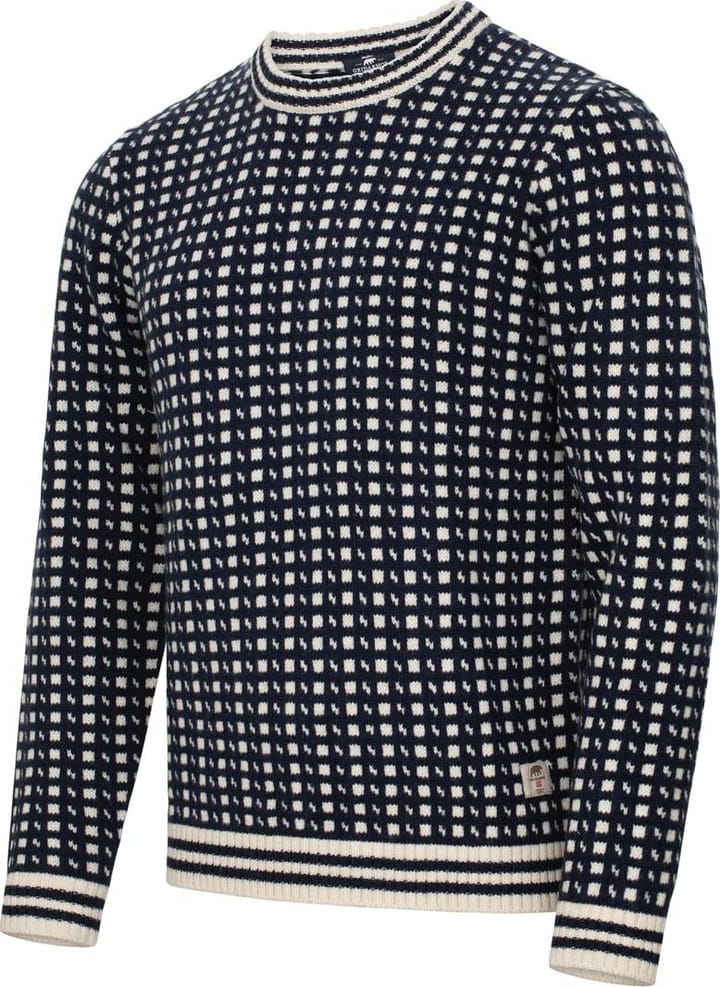 Gridarmor Classic Wool Sweater Men Navy Blazer Gridarmor