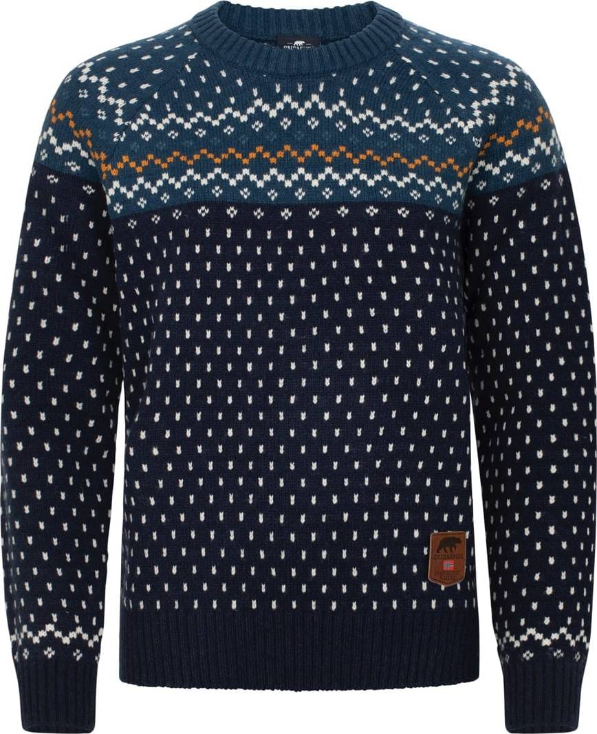 Gridarmor Women's Classic Wool Sweater Navy Blazer