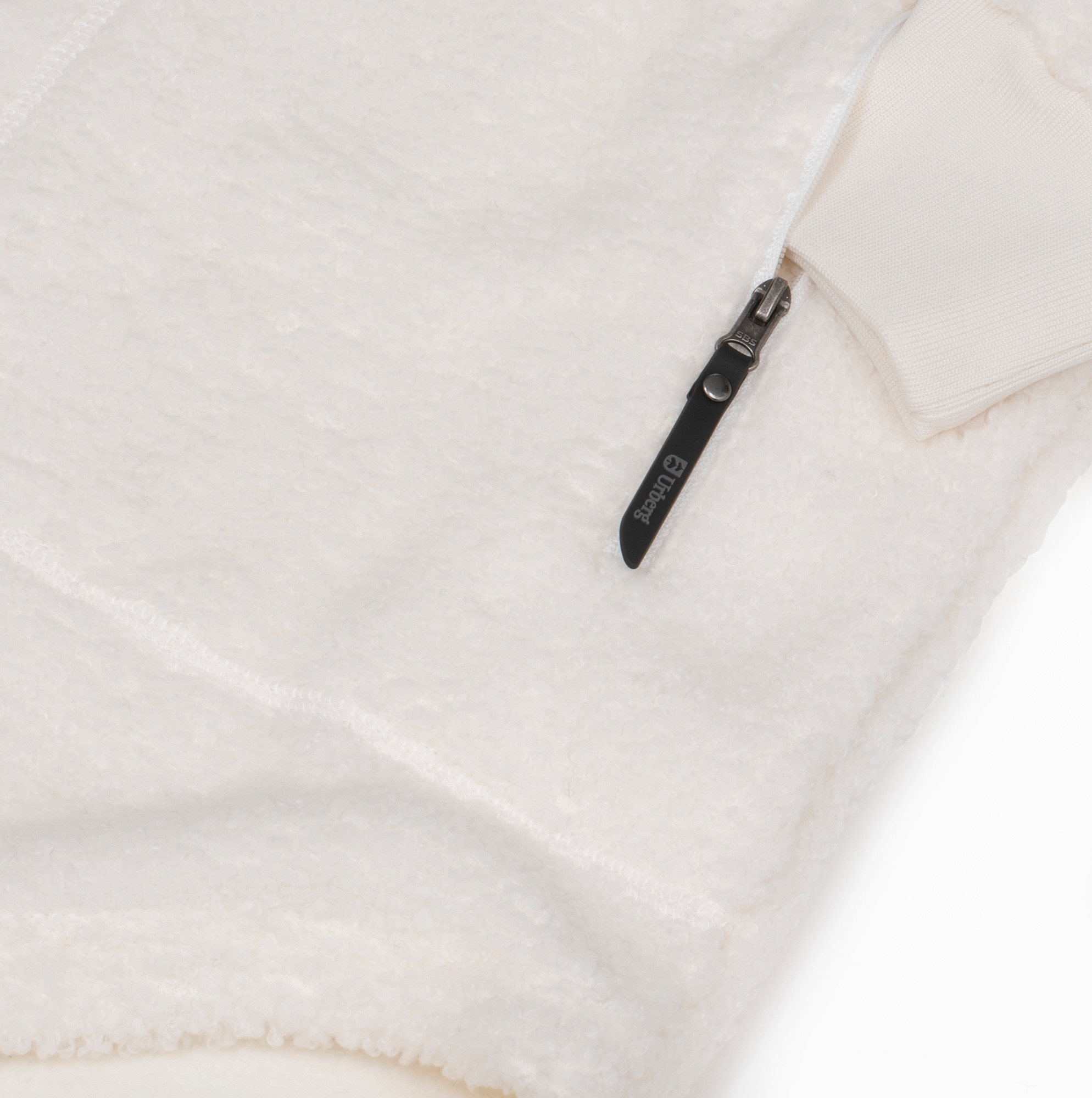 Urberg Bonded Pile Jacket Long Wmn Cloud Dancer