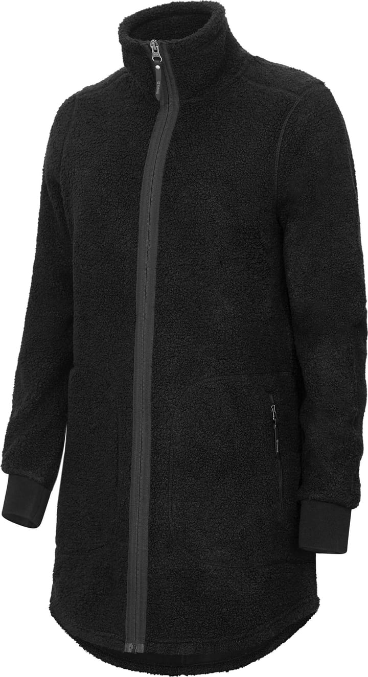 Urberg Bonded Pile Jacket Long Wmn Black Beauty Urberg Urberg Bonded Pile Jacket Long Wmn Black Beauty Urberg