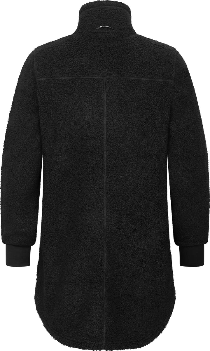 Urberg Bonded Pile Jacket Long Wmn Black Beauty Urberg Urberg Bonded Pile Jacket Long Wmn Black Beauty Urberg