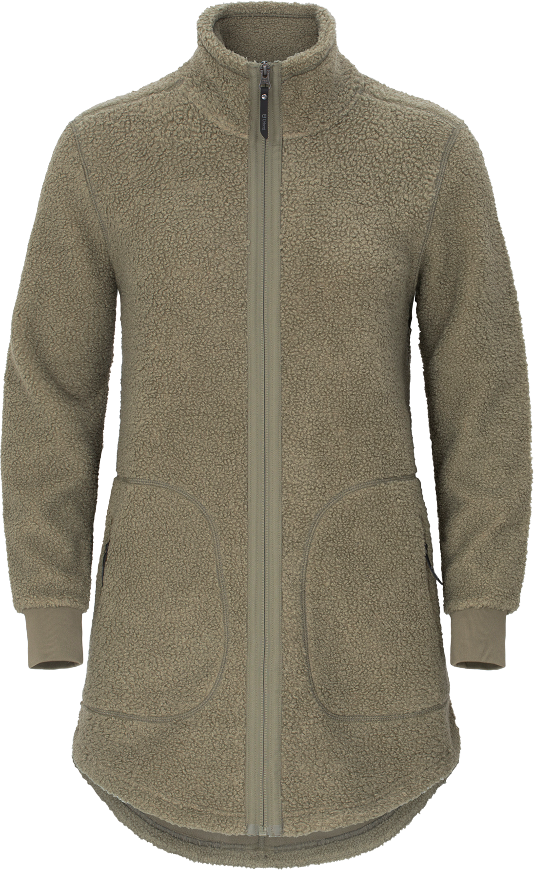 Women's Bonded Pile Jacket Long