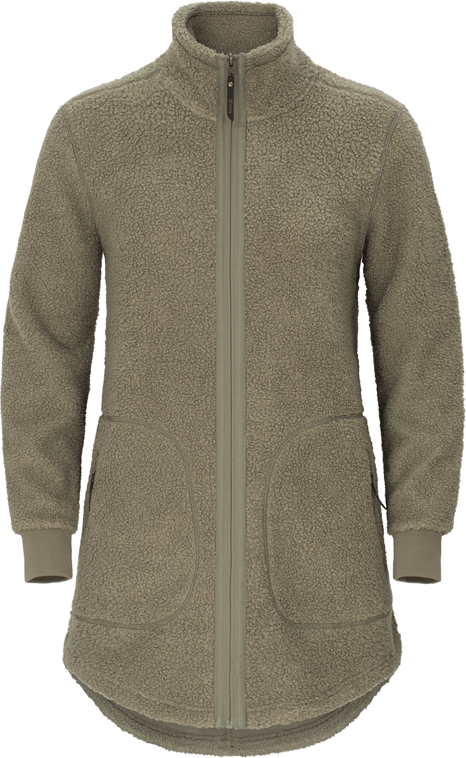 Women's Bonded Pile Jacket Long