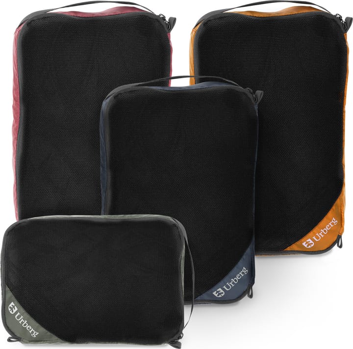 Urberg Packing Cube Mesh 4-Pack Multi Color Urberg