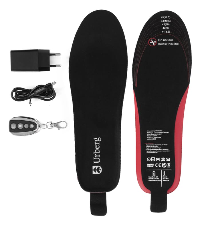 Urberg Heat Soles Black Urberg