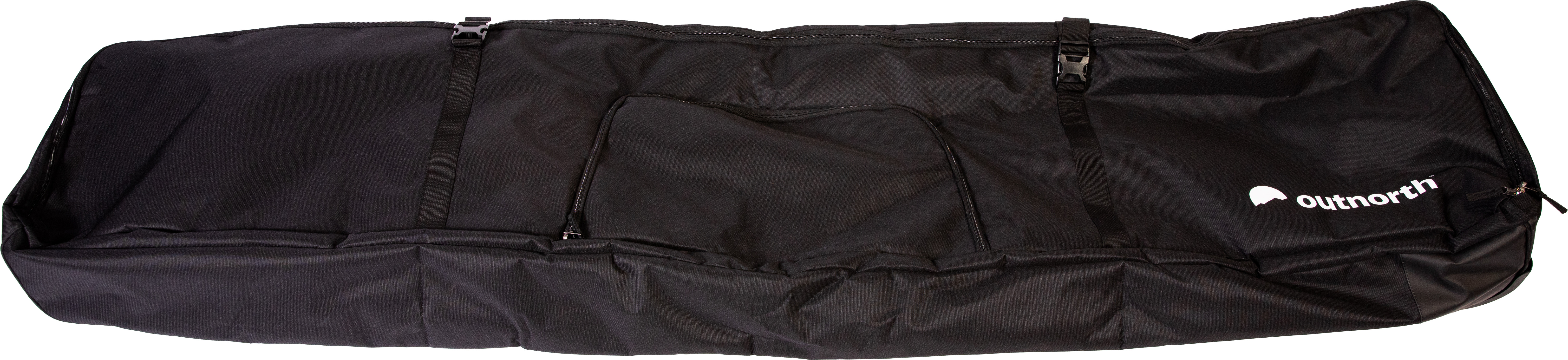 Outnorth Ski Tracker Wheelie Black Skitilbehør One Size