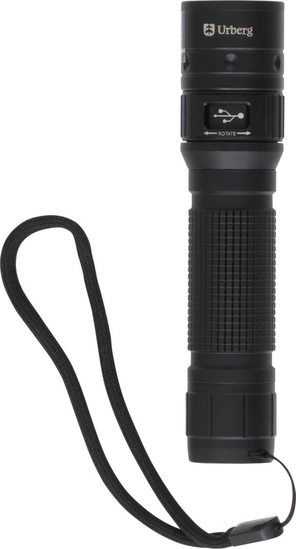 Urberg Flashlight 1000 Lm Black Urberg