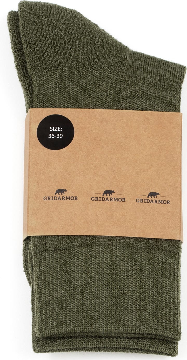 Gridarmor Hiking Wool Sock G2 Winter Moss Gridarmor