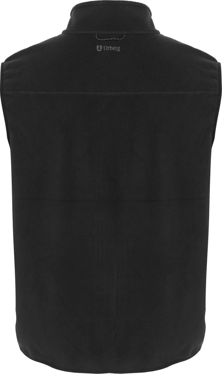Urberg Men's Thin Mid Layer Fleece Vest Black Beauty Urberg