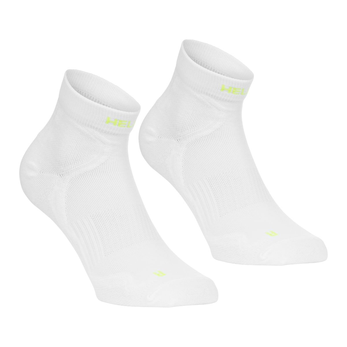 Hellner Running Mid Sock 2-P Bright White
