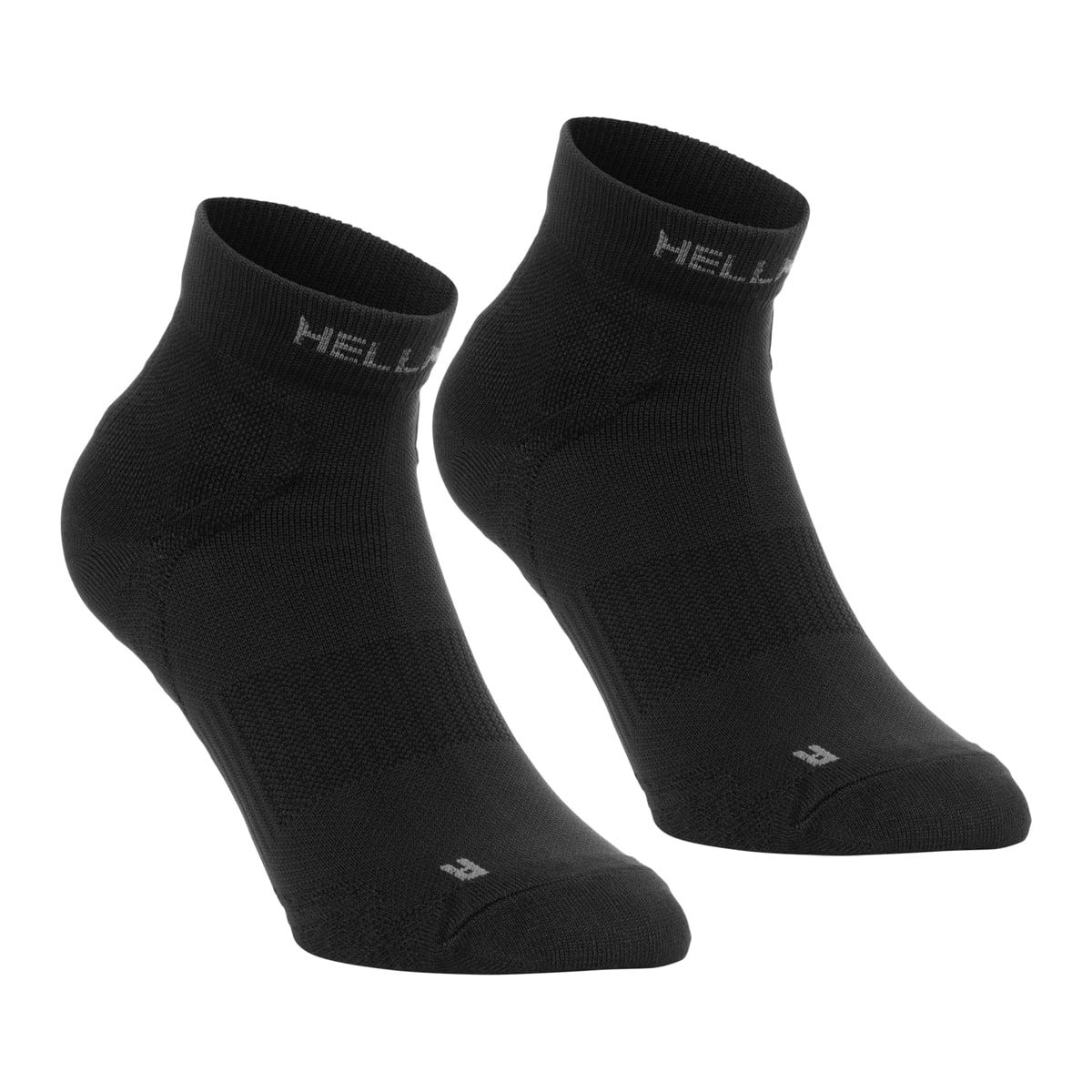 Hellner Running Mid Sock 2-P Black Beauty