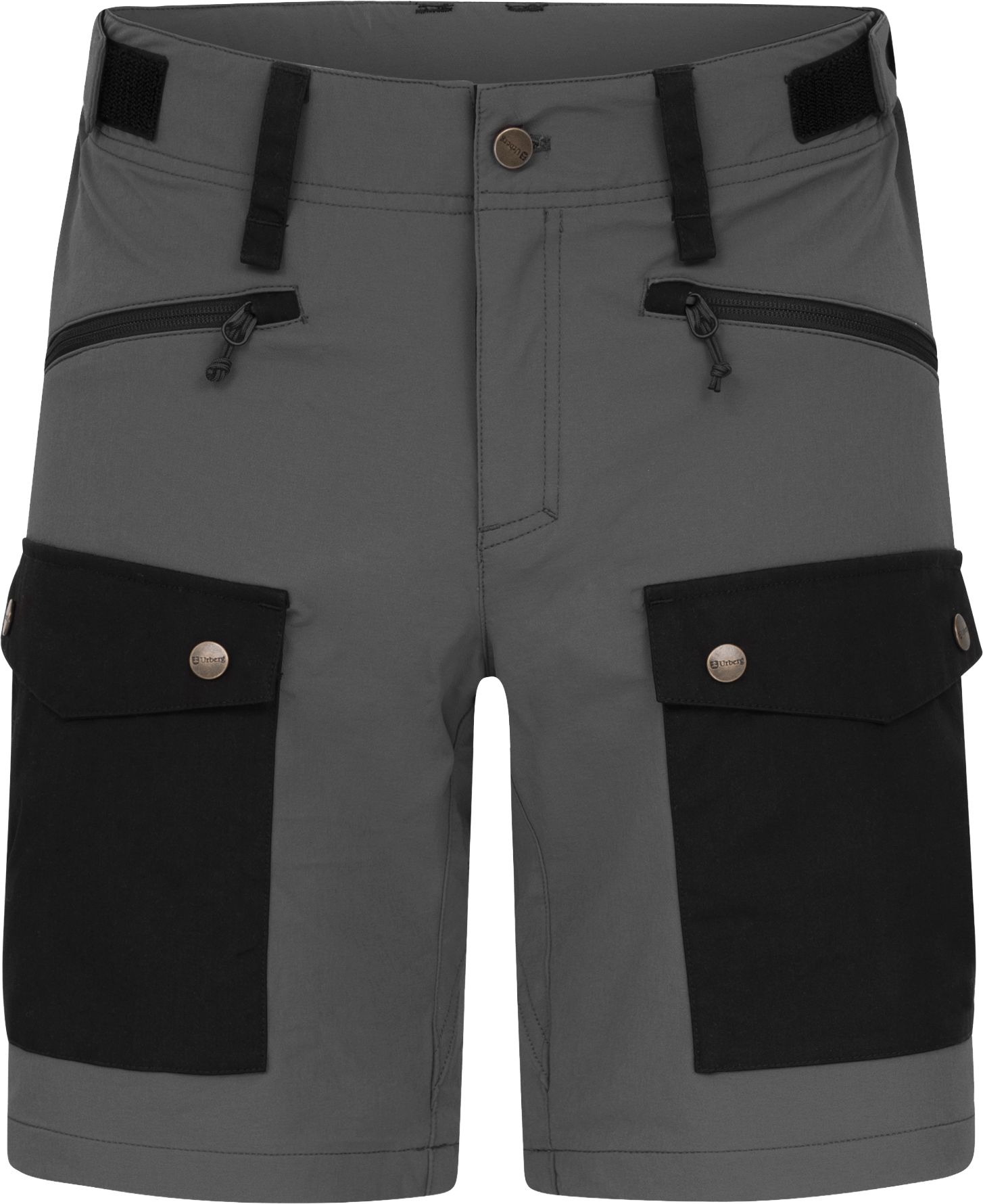 Urberg Men's Hiking Stretch Adventure Shorts Black Beauty/phantom