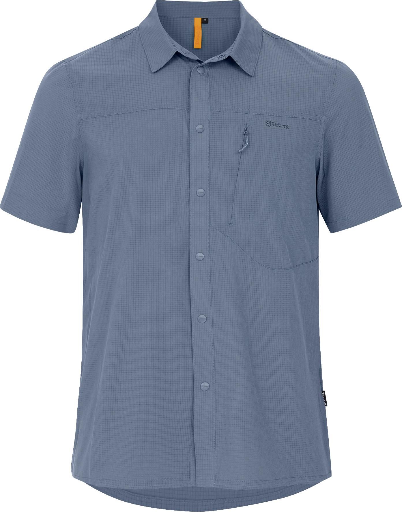 Urberg Men's Short Sleeve Tech Shirt Flint Stone