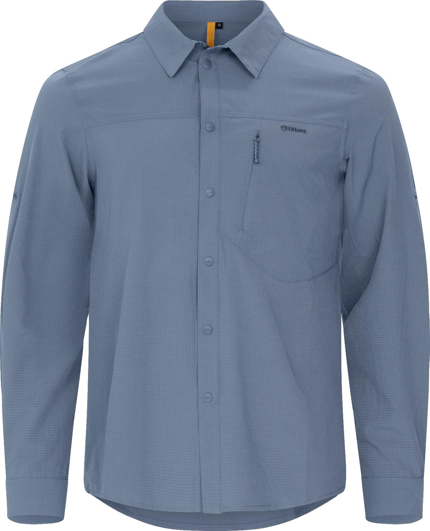 Urberg Men's Long Sleeve Tech Shirt Flint Stone