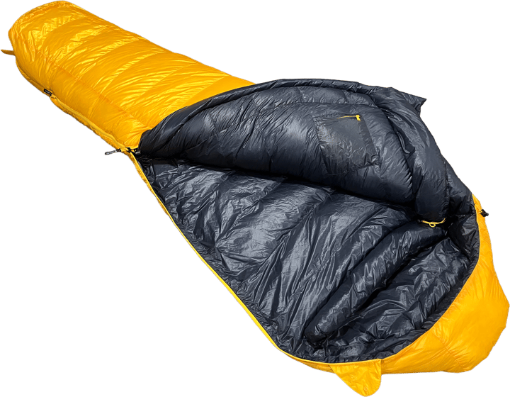 Sydvang Skala Down Sleeping Bag -7 Lemon Chrome Sydvang
