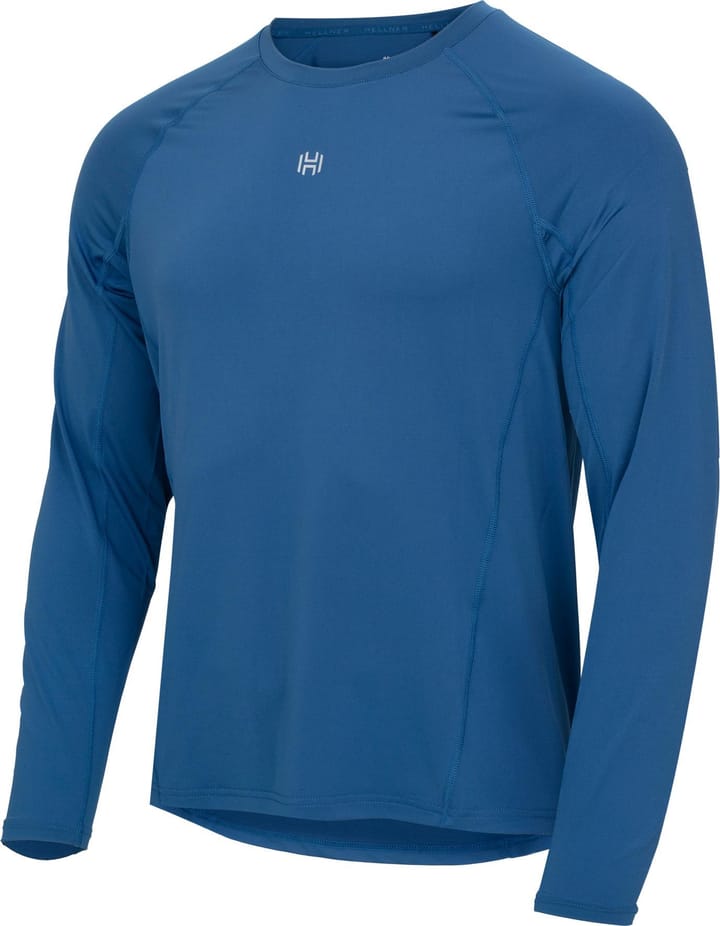 Hellner Men's Core Running Rn Long Sleeve Tee Ensign Blue Hellner