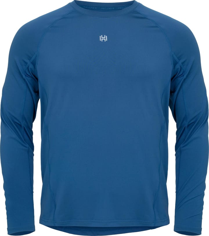 Hellner Men's Core Running Rn Long Sleeve Tee Ensign Blue Hellner
