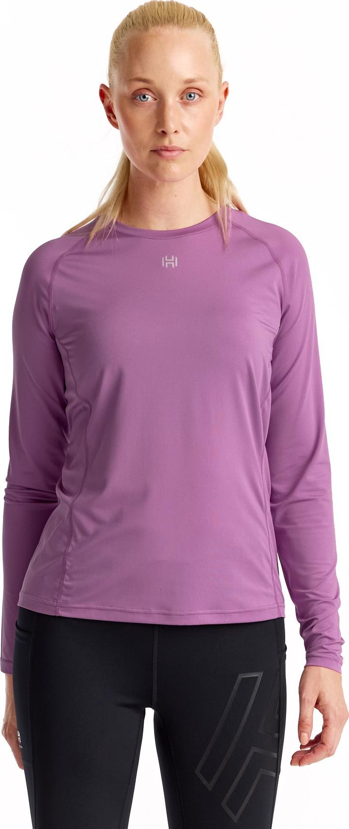 Hellner Women's Core Running Rn Long Sleeve Tee  Mulberry Hellner