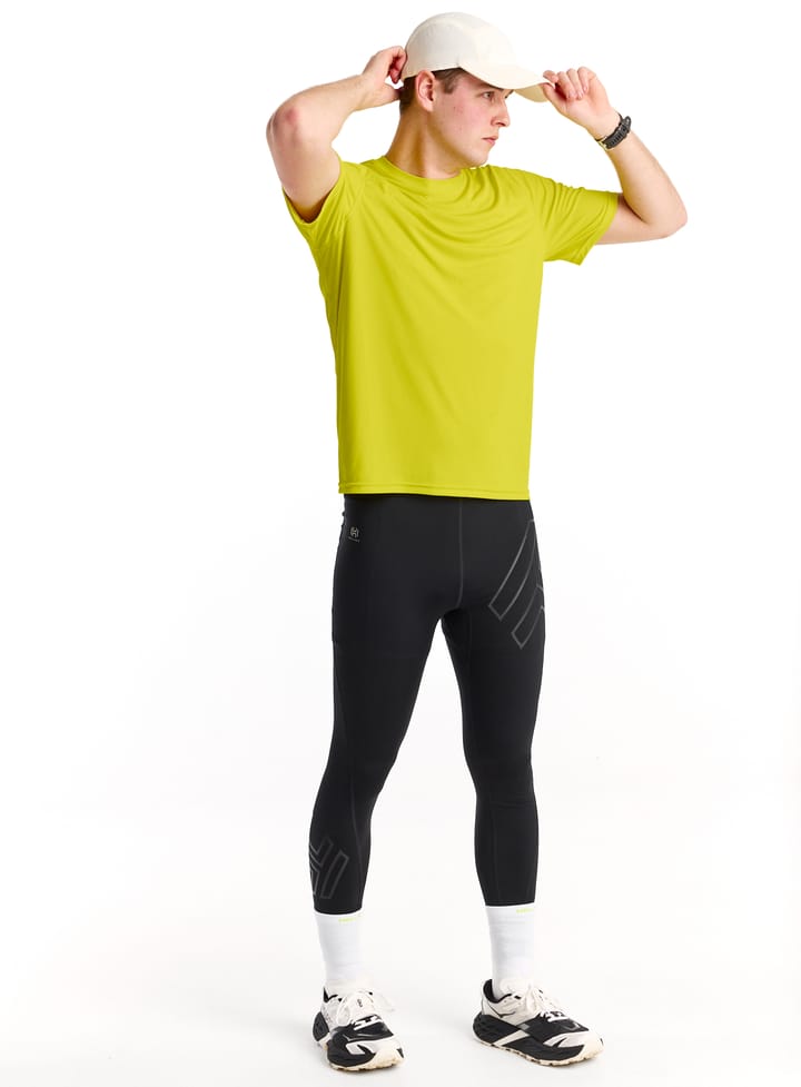 Hellner Men's Compression Full Length Tights Black Beauty Hellner
