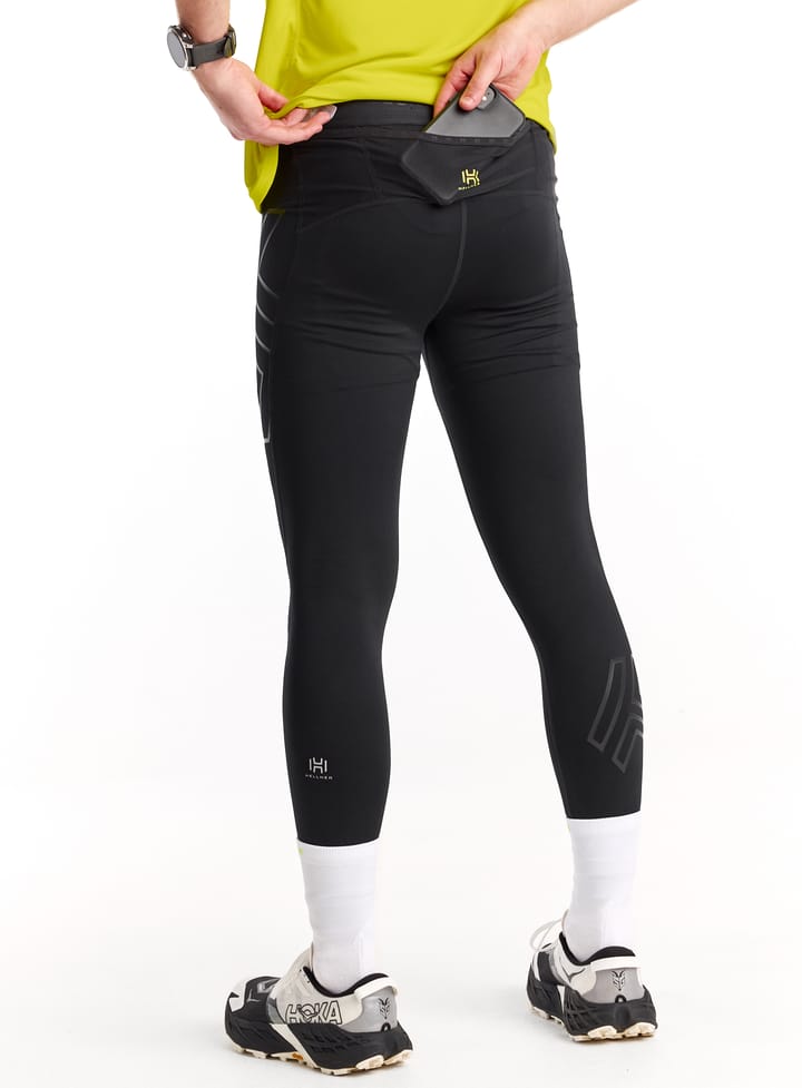 Hellner Men's Compression Full Length Tights Black Beauty Hellner