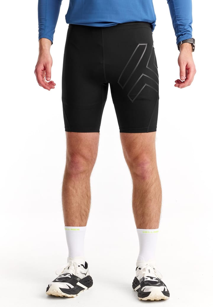 Hellner Men's Compression Short Tights Black Beauty Hellner