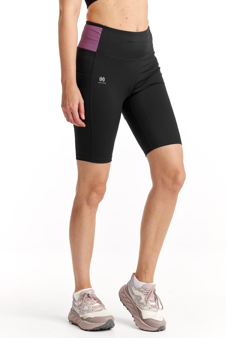 Hellner Women's Compression Short Tights Black Beauty Hellner