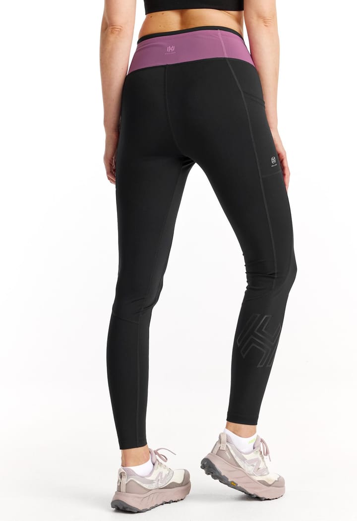 Hellner Women's Compression Full Length Tights Black Beauty Hellner