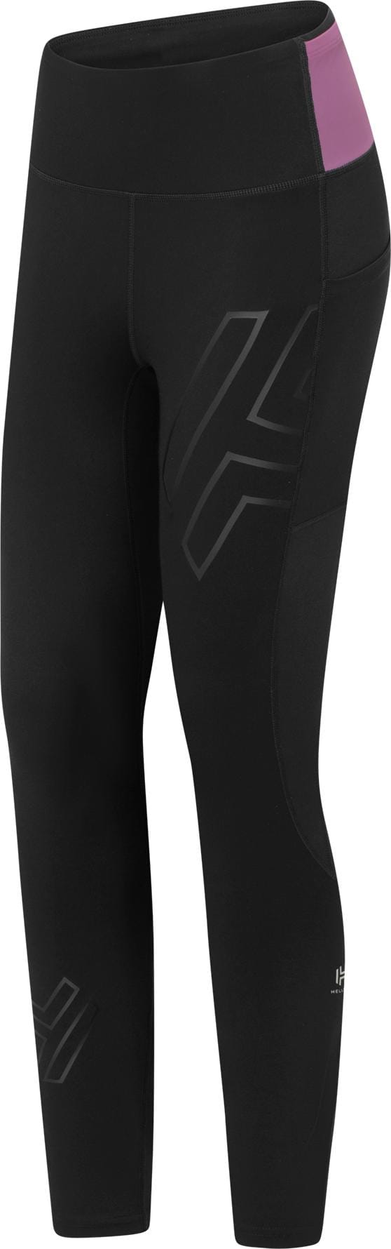 Hellner Women's Compression Full Length Tights Black Beauty Hellner