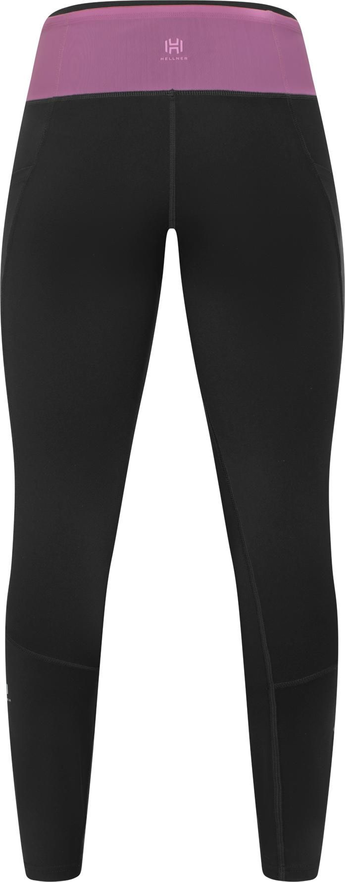 Hellner Women's Compression Full Length Tights Black Beauty Hellner