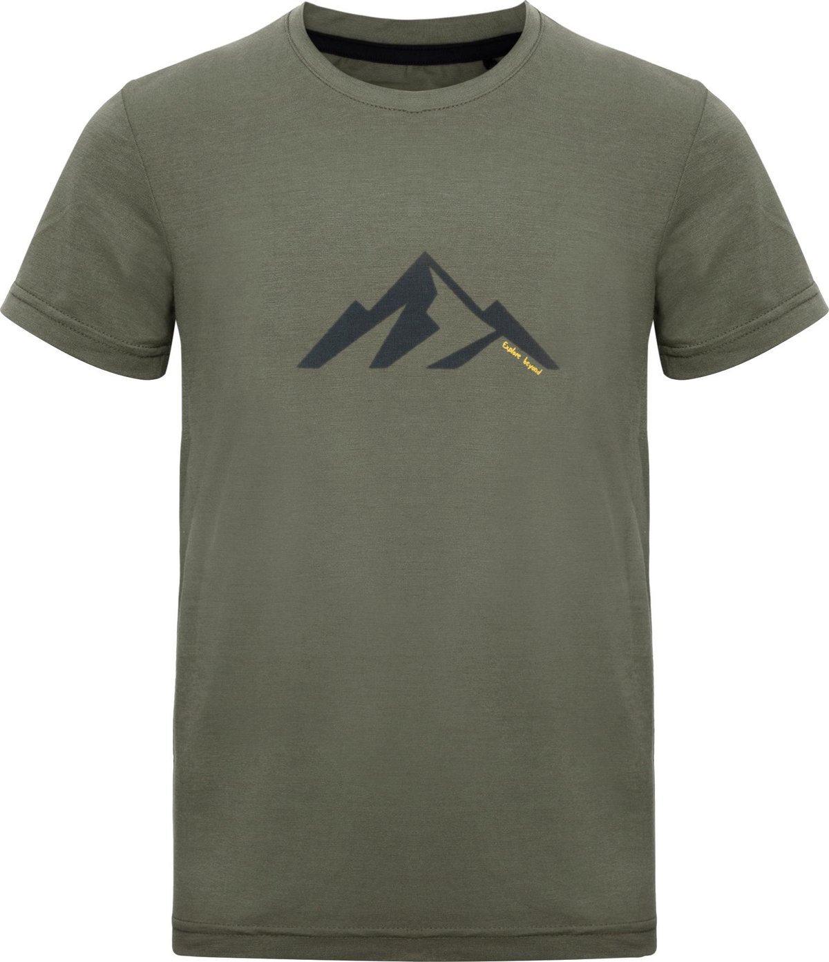 Urberg Junior's Printed Tree Tee Dusty Olive