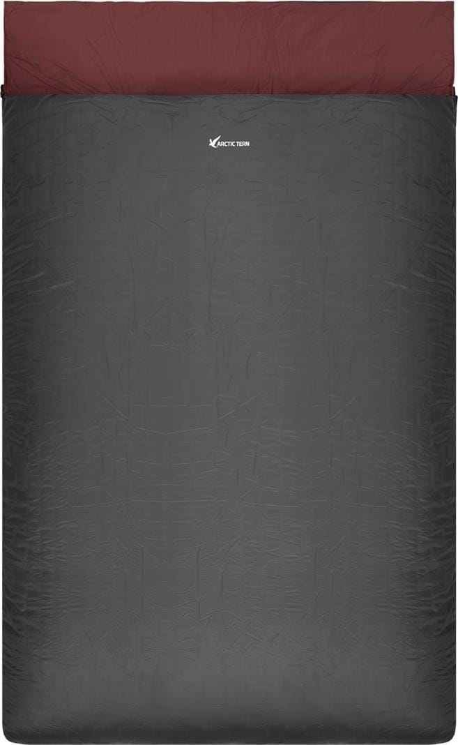 Arctic Tern 2 Person Camping Sleeping Bag 2.0 Asphalt Arctic Tern