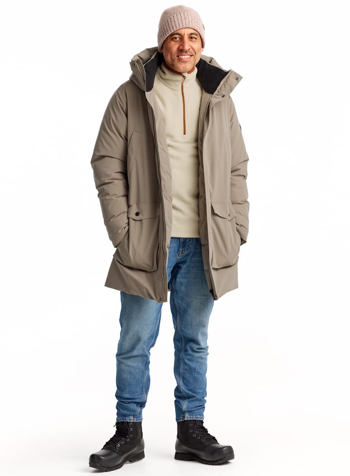 Urberg Men's Mid Length Parka Roasted Cashew Urberg