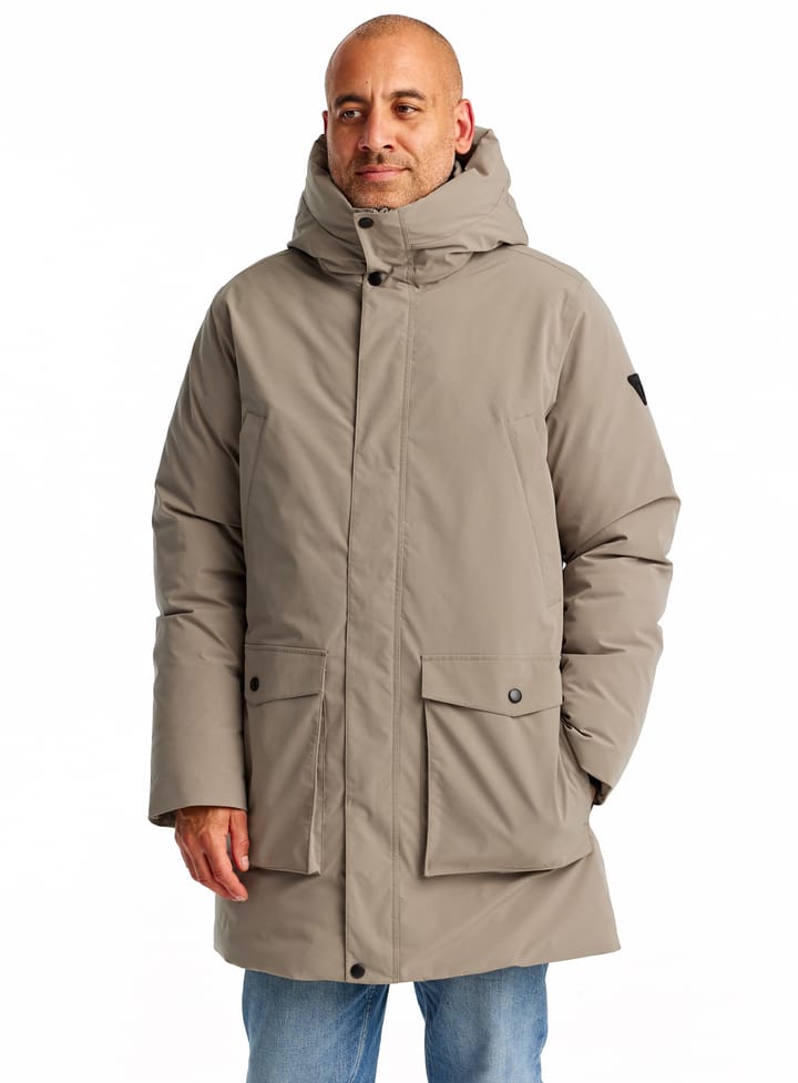 Urberg Men's Mid Length Parka Roasted Cashew Urberg