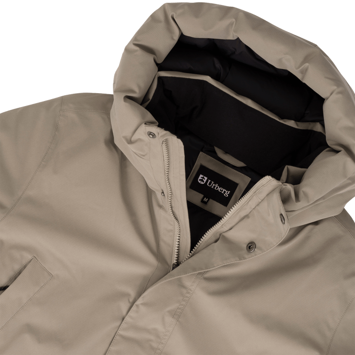Urberg Men's Mid Length Parka Roasted Cashew Urberg