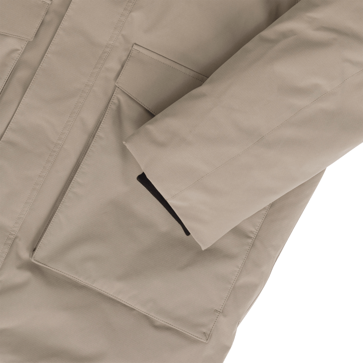 Urberg Men's Mid Length Parka Roasted Cashew Urberg