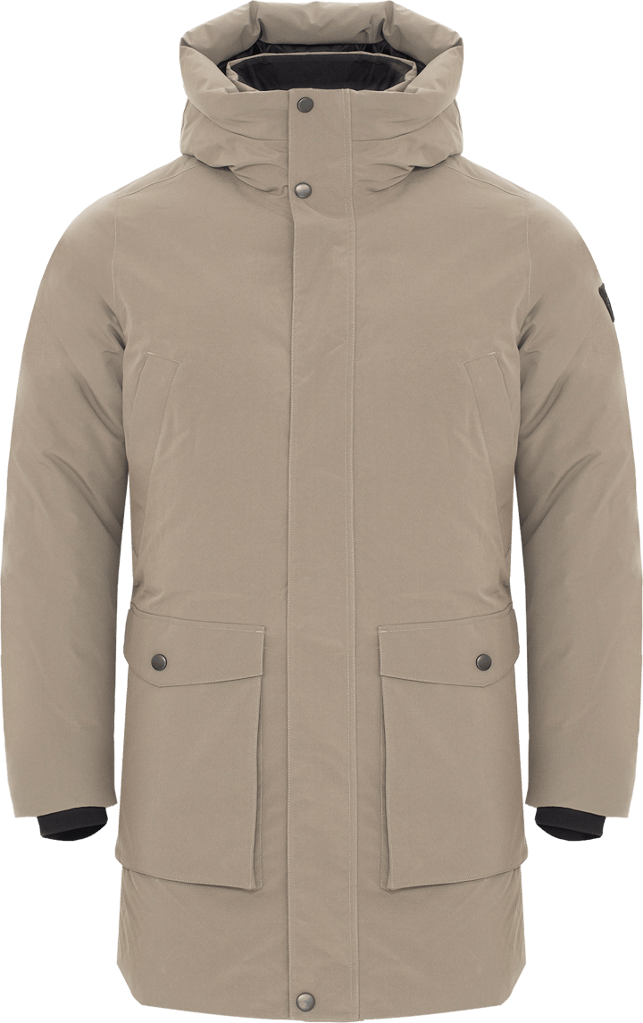 Urberg Men's Mid Length Parka Roasted Cashew Urberg
