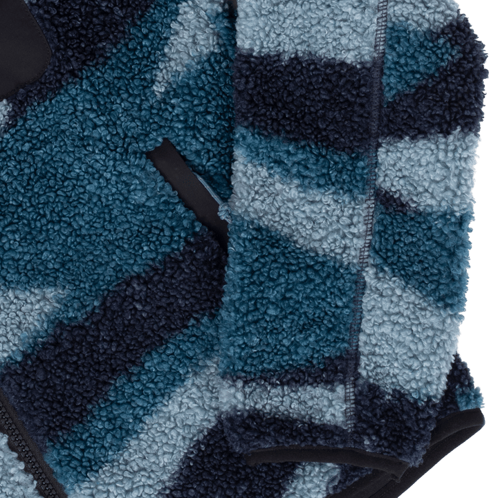 Urberg Junior's Printed Pile Fleece Jacket Blue Aop Urberg