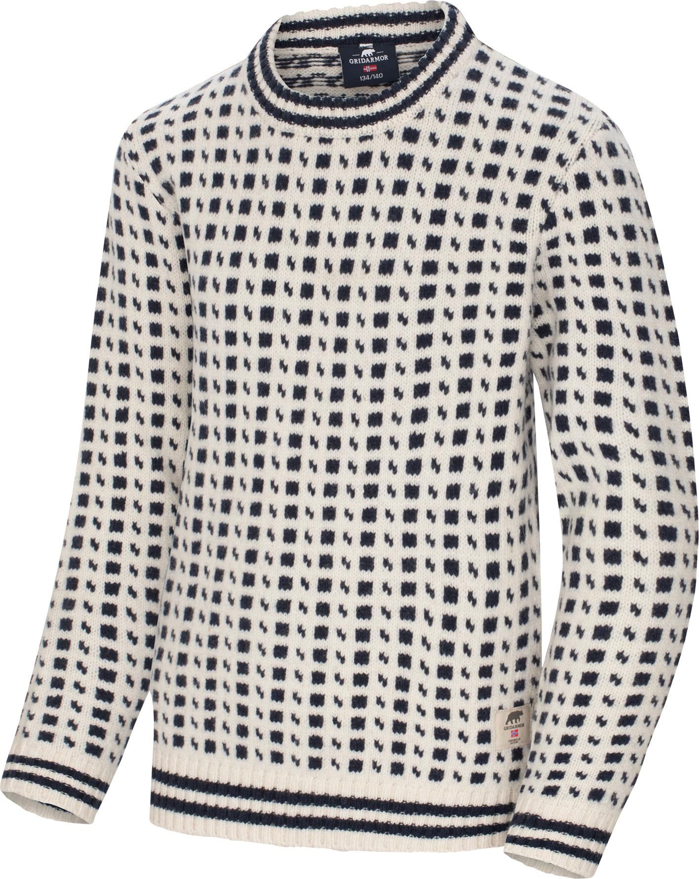 Gridarmor Juniors' Classic Wool Sweater Snow White