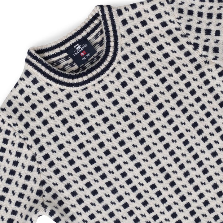 Gridarmor Juniors' Classic Wool Sweater Snow White Gridarmor