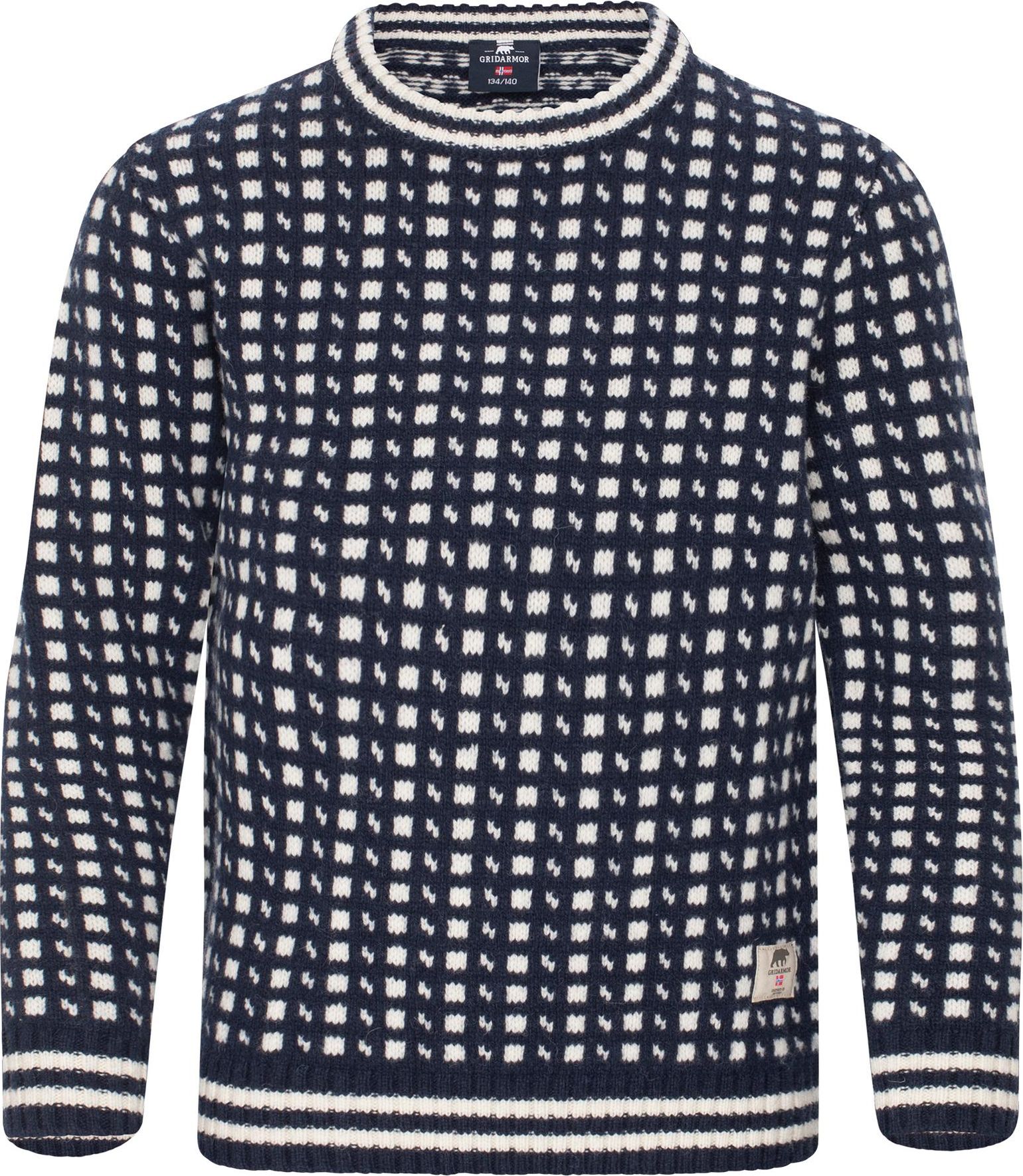 Gridarmor Juniors' Classic Wool Sweater Navy Blazer