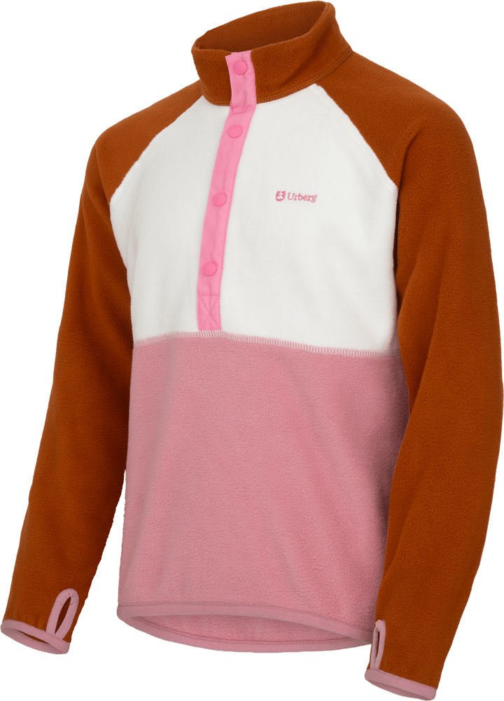 Urberg Junior's Colour Block Fleece Sweater Fox Glove Urberg