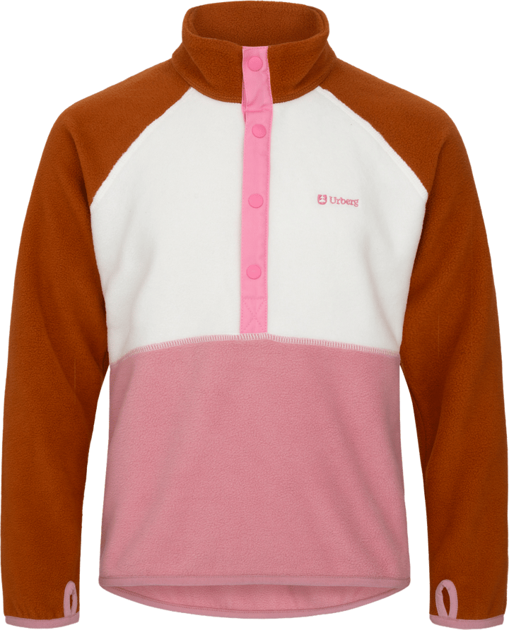 Urberg Junior's Colour Block Fleece Sweater Fox Glove Urberg