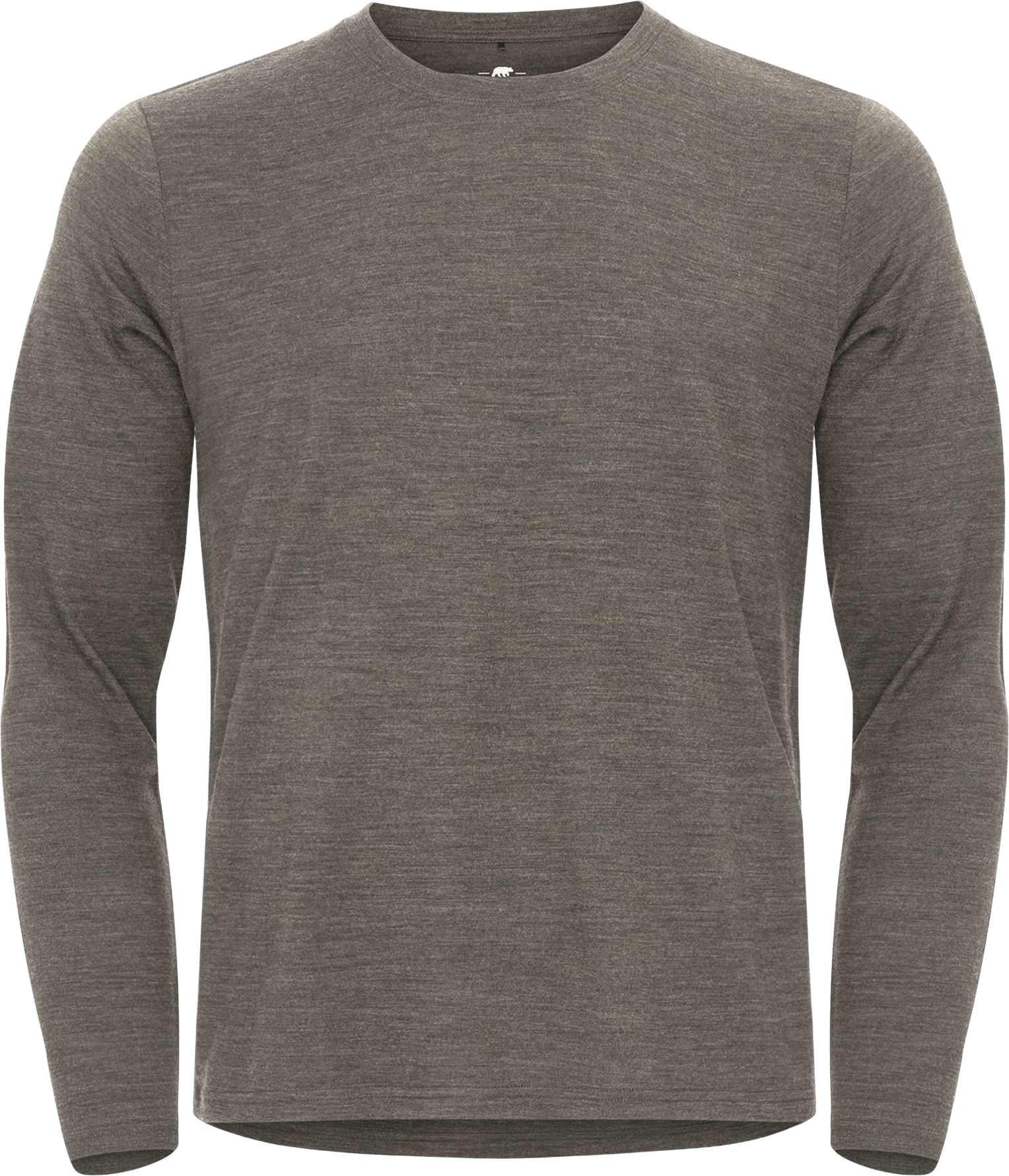 Gridarmor Men's Merino Wool Ls Tee Dusty Olive Melange